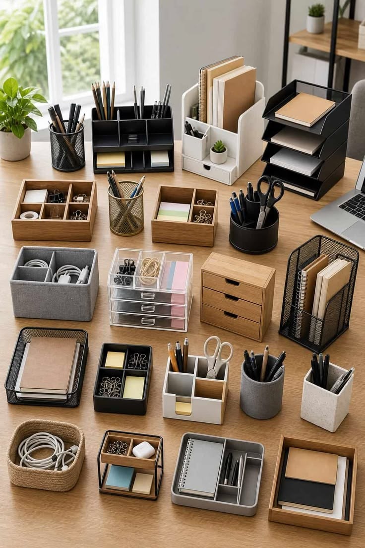 Desk organizers